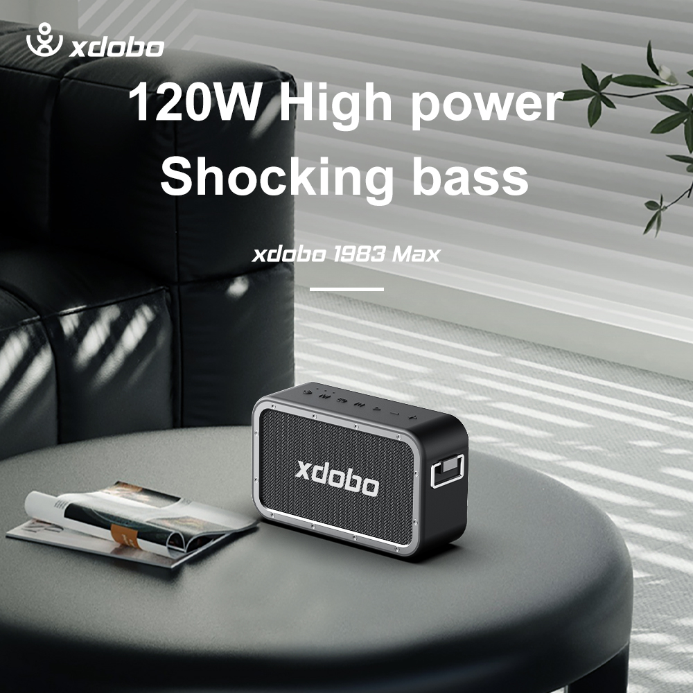 Outdoor Power Board Box - XDOBO 1983 Max 120W 블루투스 스피커