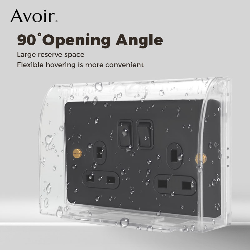 Outdoor Power Socket Cover - Avoir 벽 외부 마운트 스위치 보호