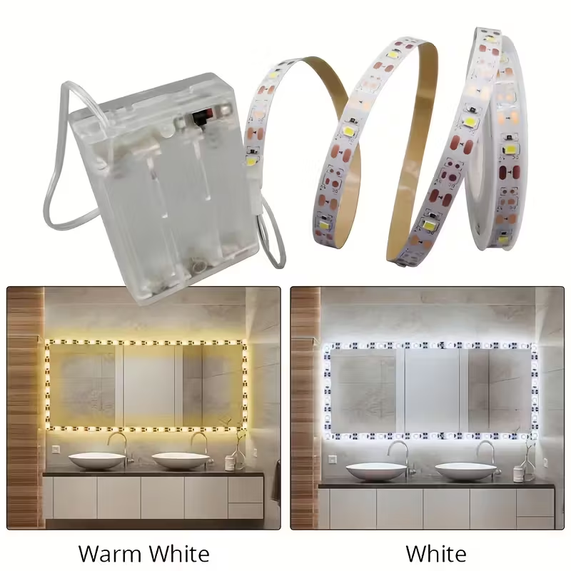 Outdoor Power Strip - 유연한 LED 조명 스트립 1개, 저전압