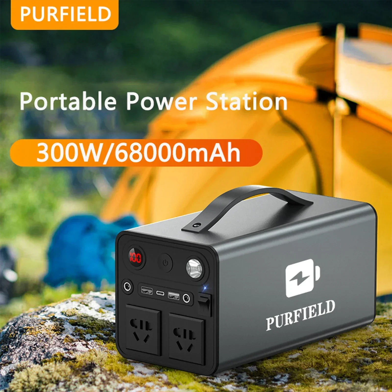 Ac Outdoor Power - PURFIELD 휴대용 전원 보조배터리, 스테이션 발전기