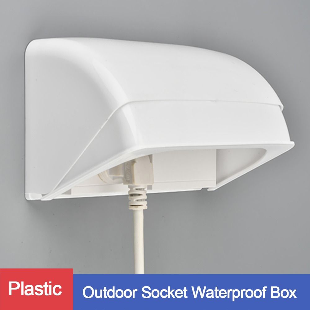 Outdoor Power Socket Cover - 1Pcs 야외 소켓 방수 상자 전기