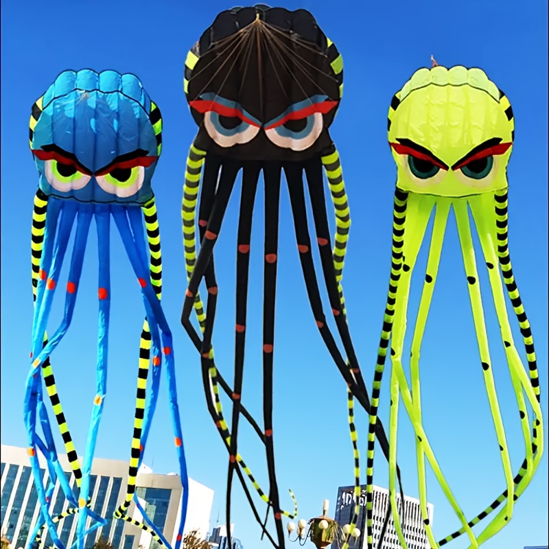 Outdoor Power Reel - 3D 8미터 문어 연날개 대형 동물