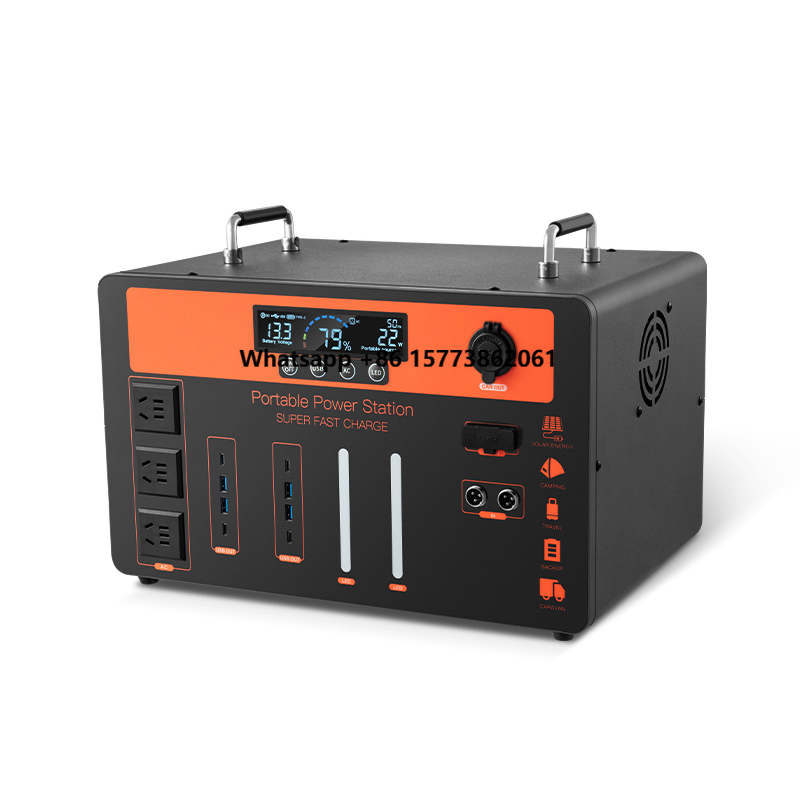 Outdoor Power Tool Storage - 야외 캠핑 여행용 휴대용 파워팩 2500와트