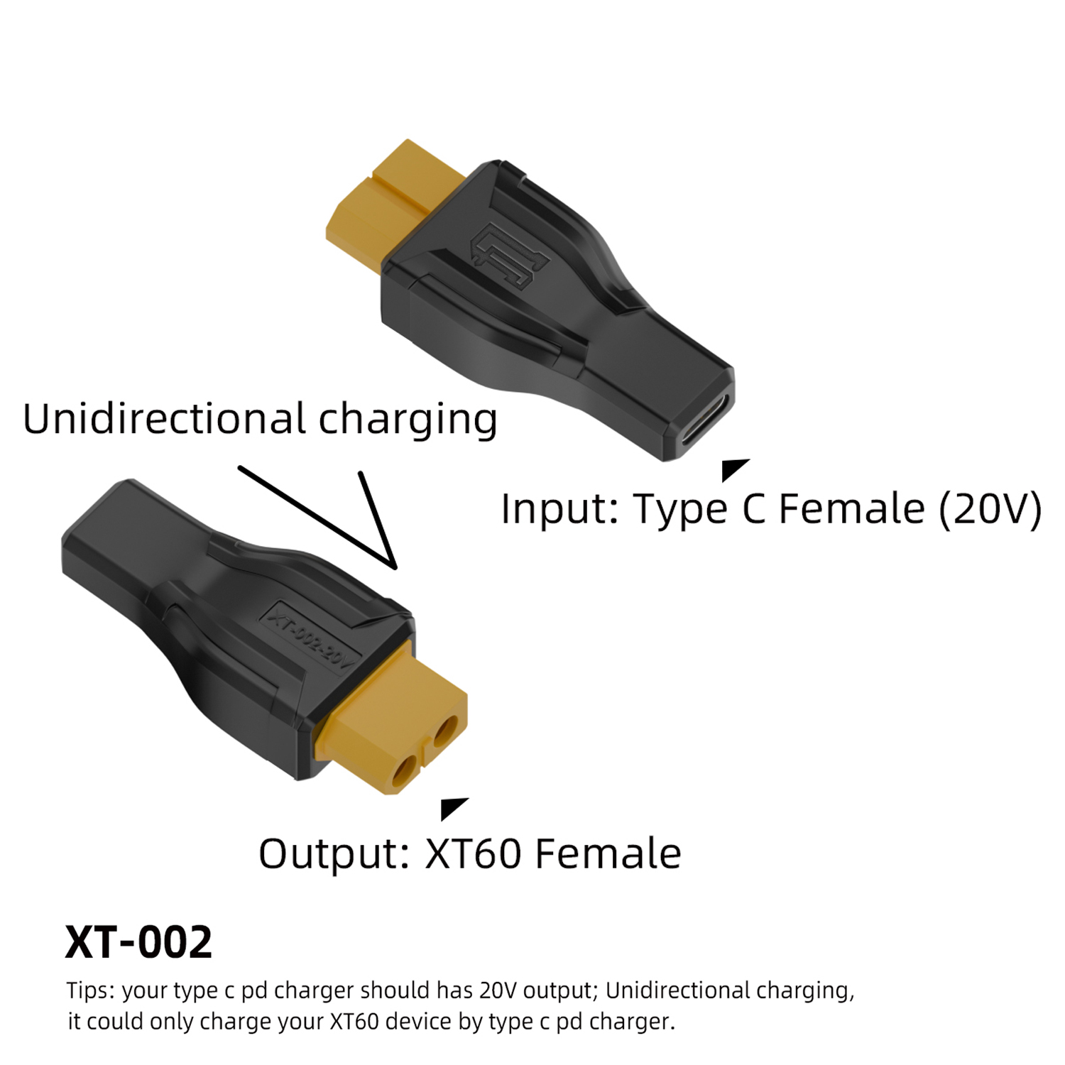 Outdoor Power Adapter Usb C - USB C에서 XT60 어댑터 컨버터 C타입