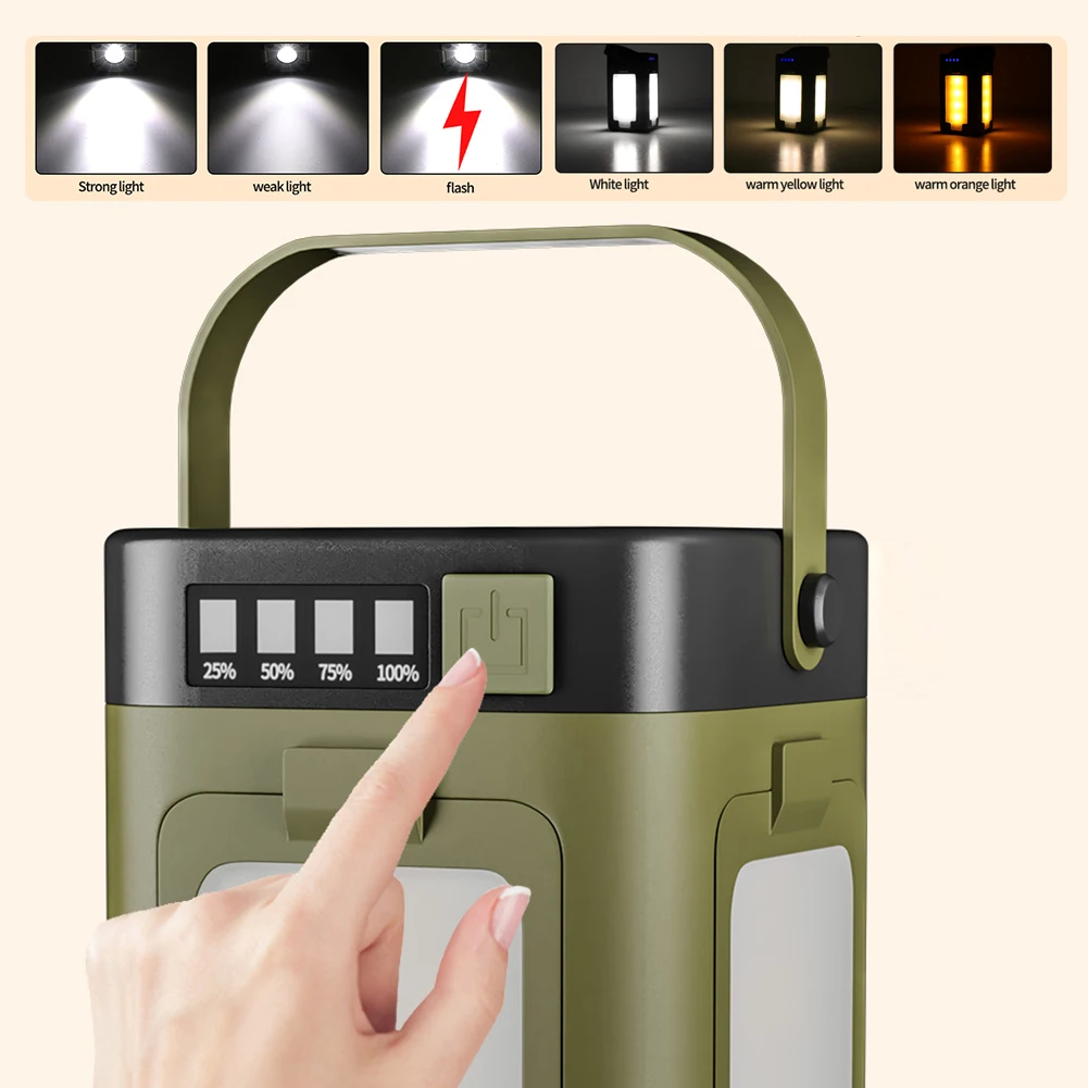 태양광 야외 휴대용 캠핑 조명, 태양열 충전 접이식 2 - Outdoor Powerbank 리뷰 및 가격