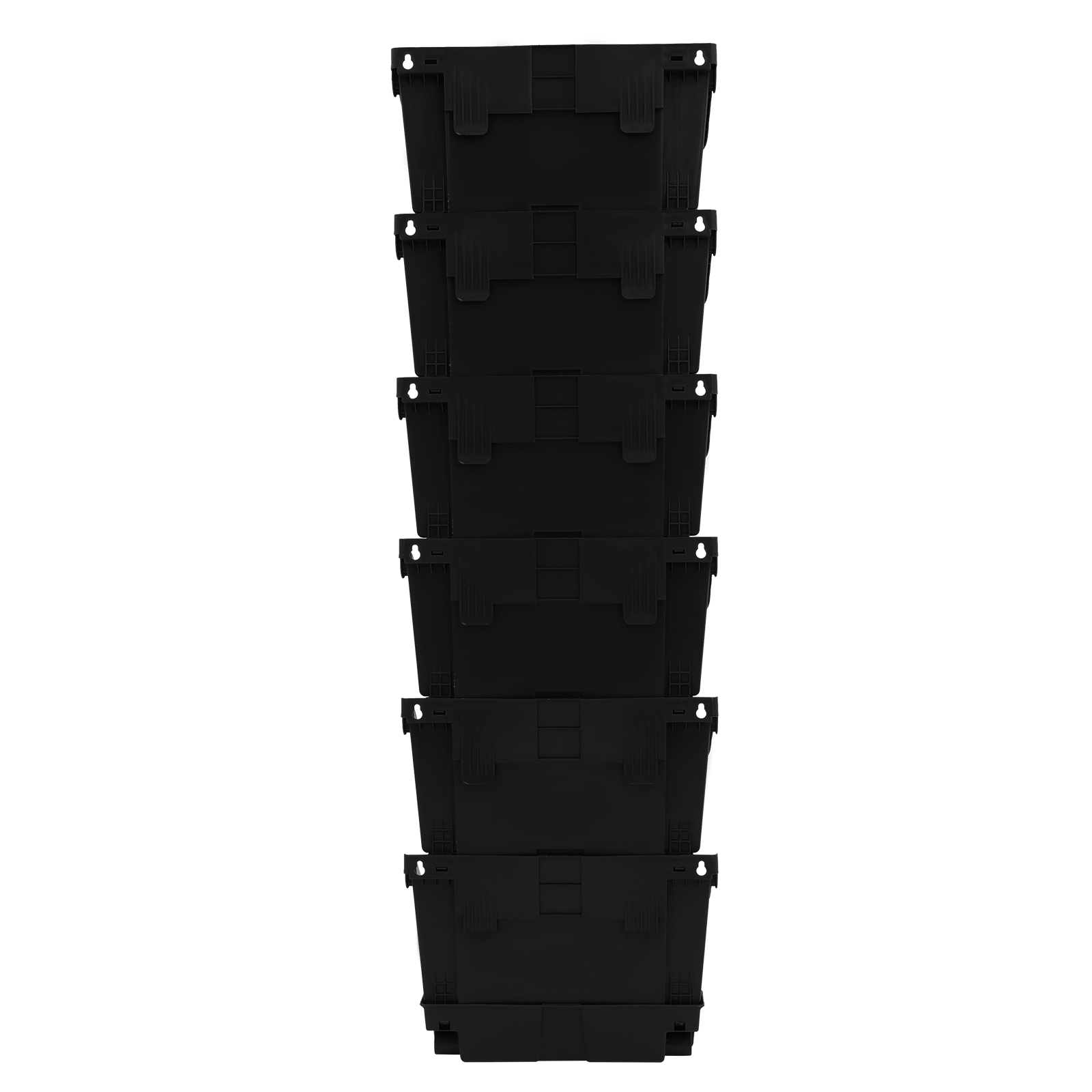 18개의 화분이 있는 검정색 자동 급수 벽걸이형 수직  - Outdoor Power And Plant 리뷰 및 가격