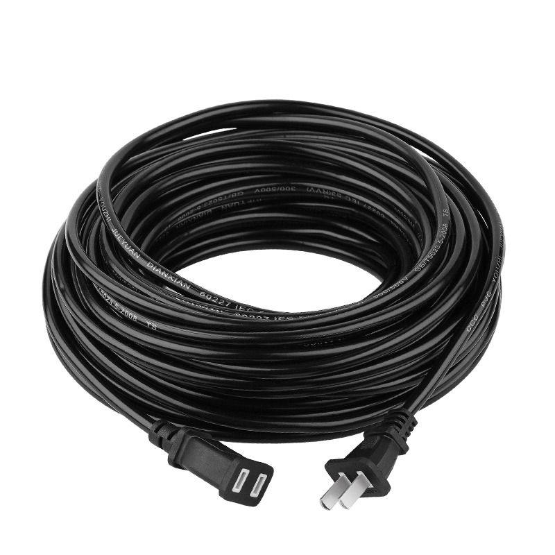미국 캐나다 2핀 남성-여성 전원 연장 케이블, NEM - Outdoor Power Extension Cord 리뷰 및 가격