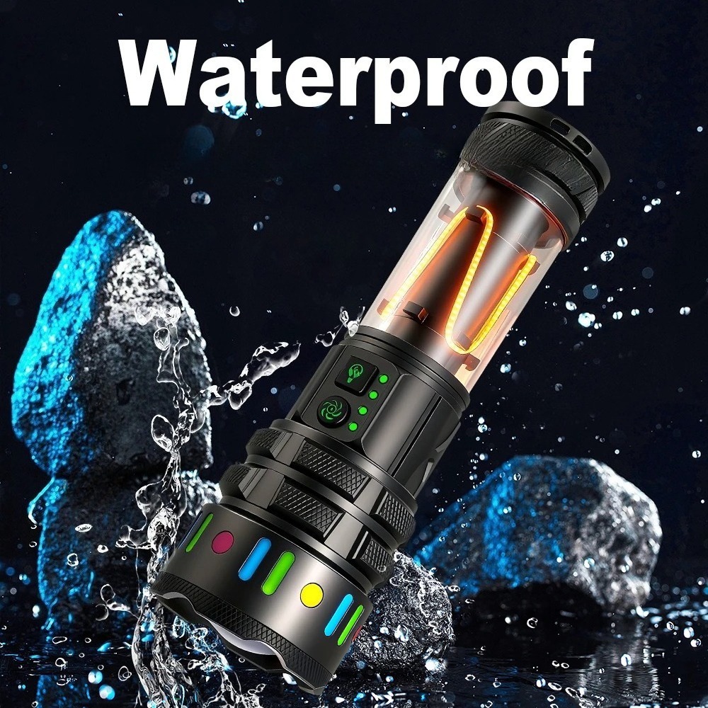 강력한 초고휘도 LED 손전등, C타입 고속 충전식 휴 - Outdoor Power Works 리뷰 및 가격
