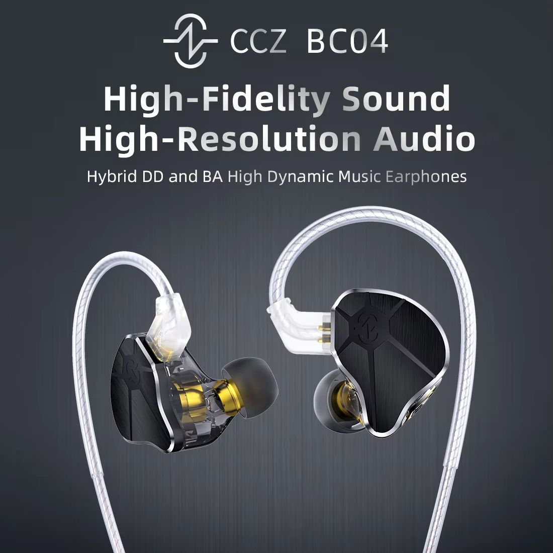 CCZ BC04 1DD+1BA 하이브리드 IEM 헤드폰 - Outdoor Power Socket Cover 리뷰 및 가격