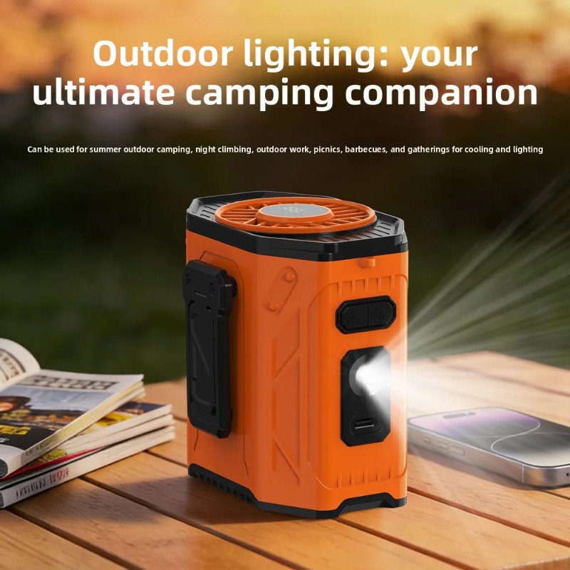야외 작업용 쿨러 팬 3600mAh 충전식 허리/목걸이 - Outdoor Power Works 리뷰 및 가격