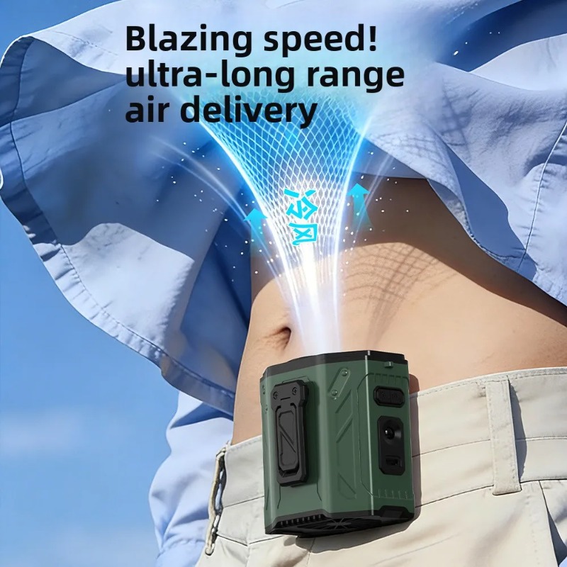 야외 작업용 쿨러 팬 3600mAh 충전식 허리/목걸이 - Outdoor Power Works 리뷰 및 가격