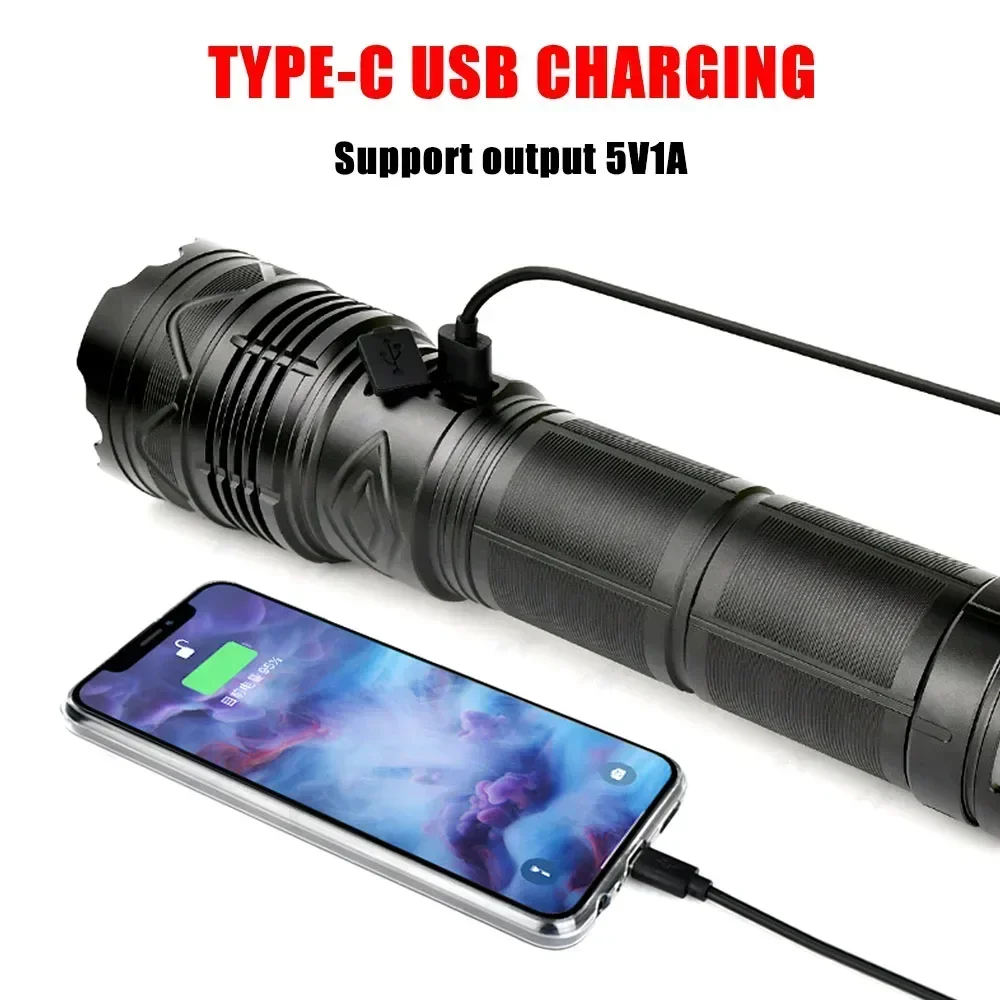 99000000LM 슈퍼 브라이트 LED 손전등 100 - Outdoor Powerbank 리뷰 및 가격