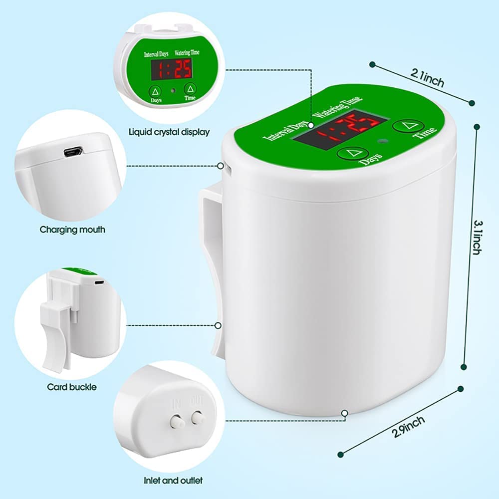 야외 정원 식물 급수 장치 태양광 관개 자동 식물 급수 - Outdoor Power And Plant 리뷰 및 가격
