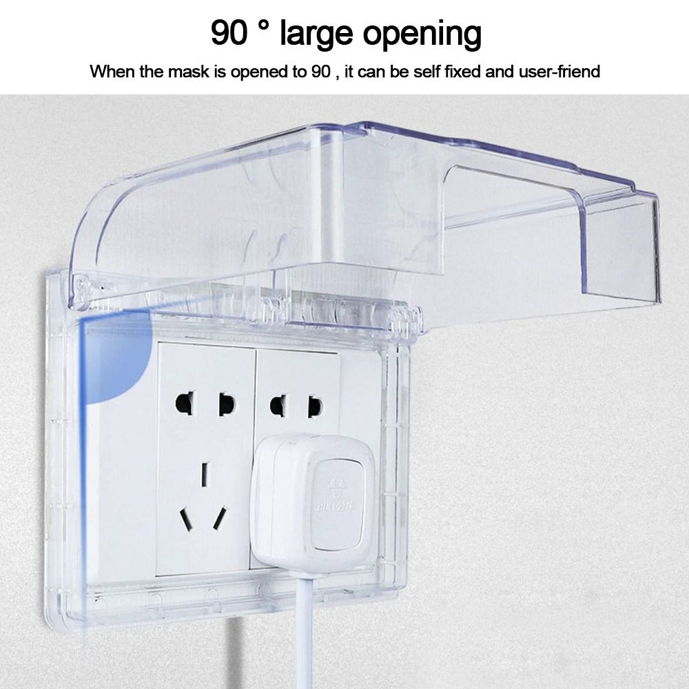 벽걸이형 스위치 보호 커버 자체 접착식 86형 보호 소 - Outdoor Power Socket Cover 리뷰 및 가격