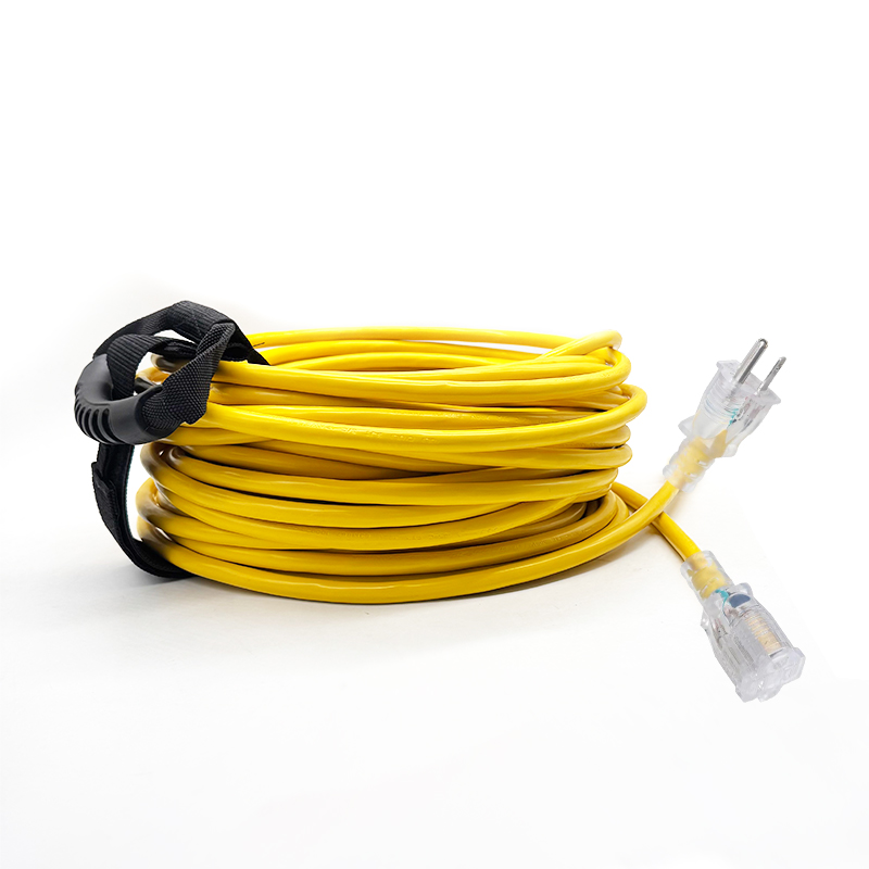 12 게이지 12/3 헤비듀티 야외용 연장 코드 3구  - Outdoor Power Extension Cord 리뷰 및 가격