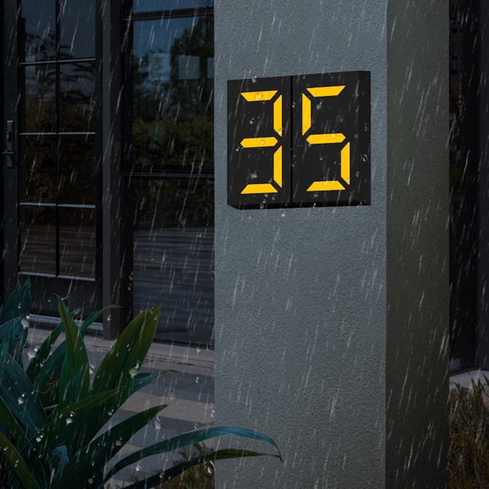 자동 조명 제어 태양광 LED 집 번호등 방수 구조 태 - Outdoor Power Number 리뷰 및 가격
