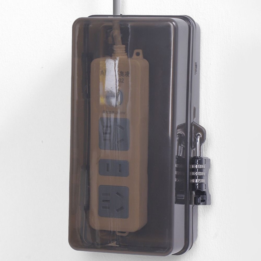 내구성 있는 플라스틱 플러그 박스 도난 방지 방수 연장 - Outdoor Power Strip 리뷰 및 가격