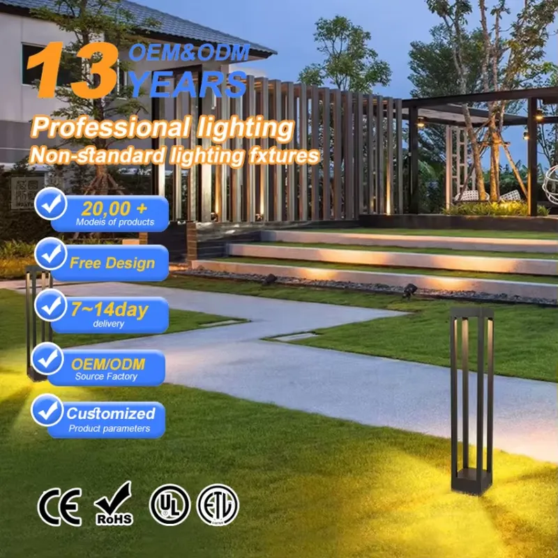 COB 칩 LED 볼라드 조명 IP65 방수 AC 전원 - Ac Outdoor Power 리뷰 및 가격