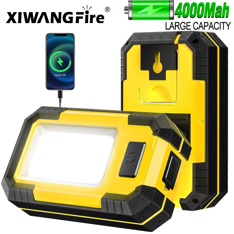 4000MaH 충전식 작업등 30W 슈퍼 브라이트 CO - Outdoor Power Works 리뷰 및 가격