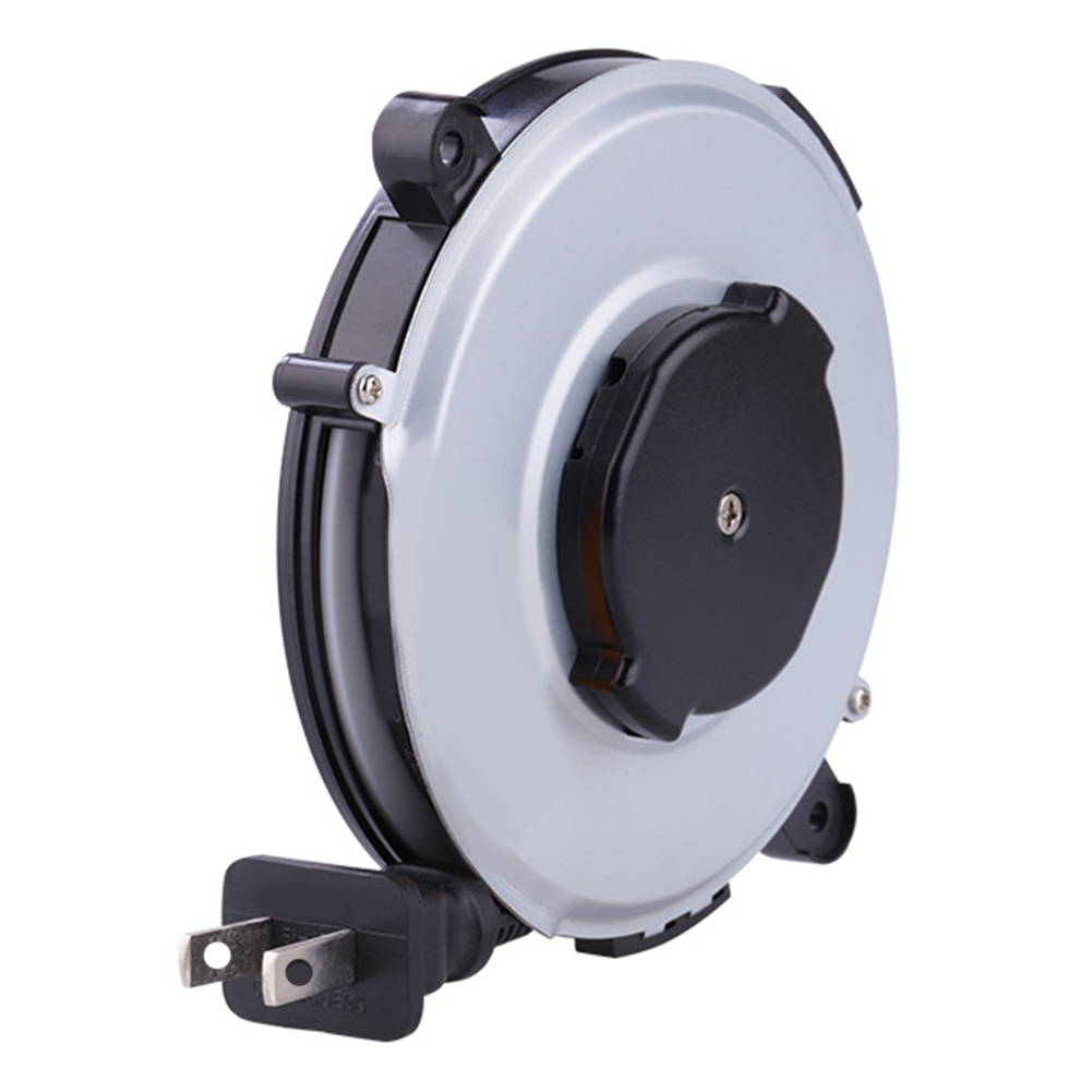 화이트 2코어 0.75mm² 자동 수납식 전원 코드 릴 - Outdoor Power Reel 리뷰 및 가격
