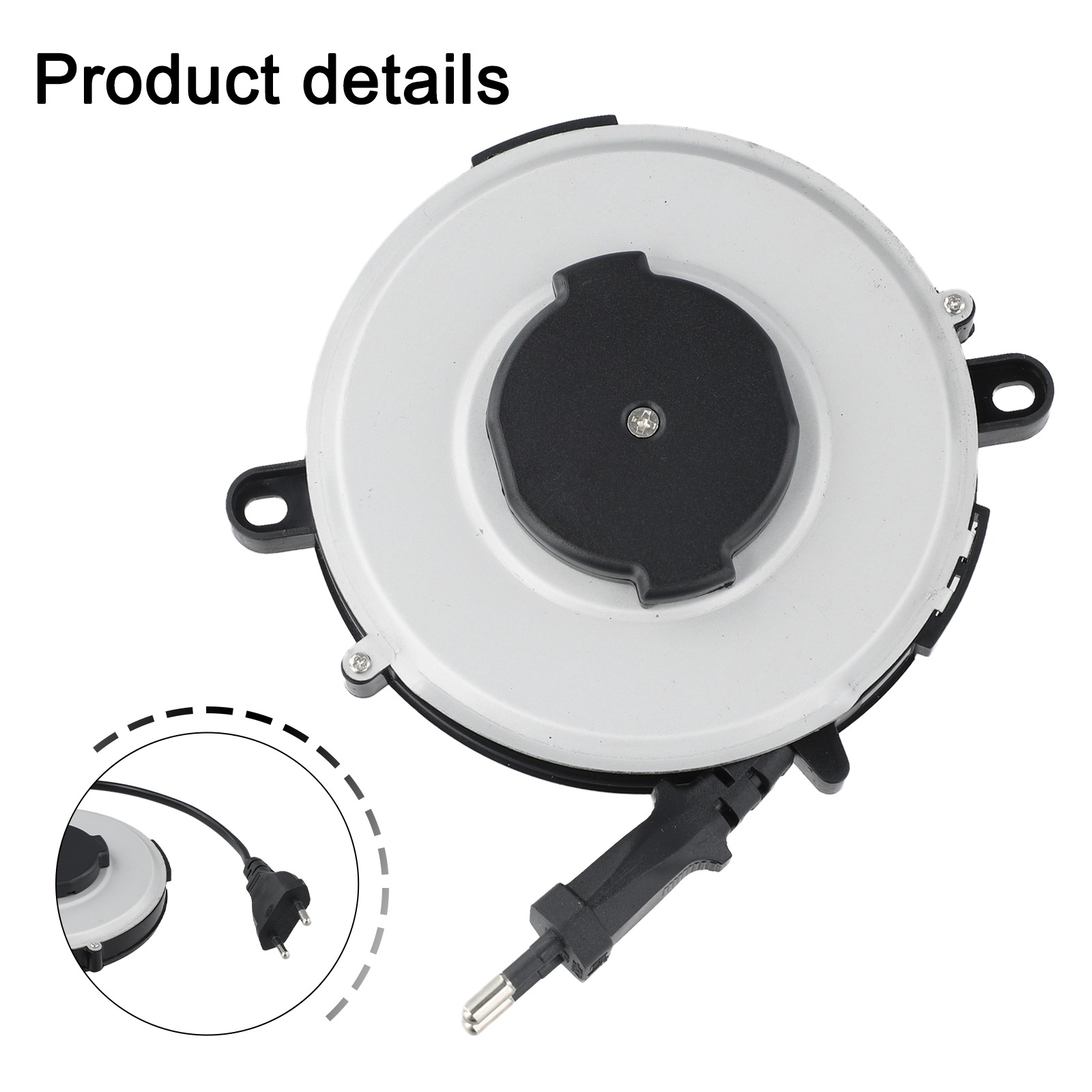 화이트 2코어 0.75mm² 자동 수납식 전원 코드 릴 - Outdoor Power Reel 리뷰 및 가격