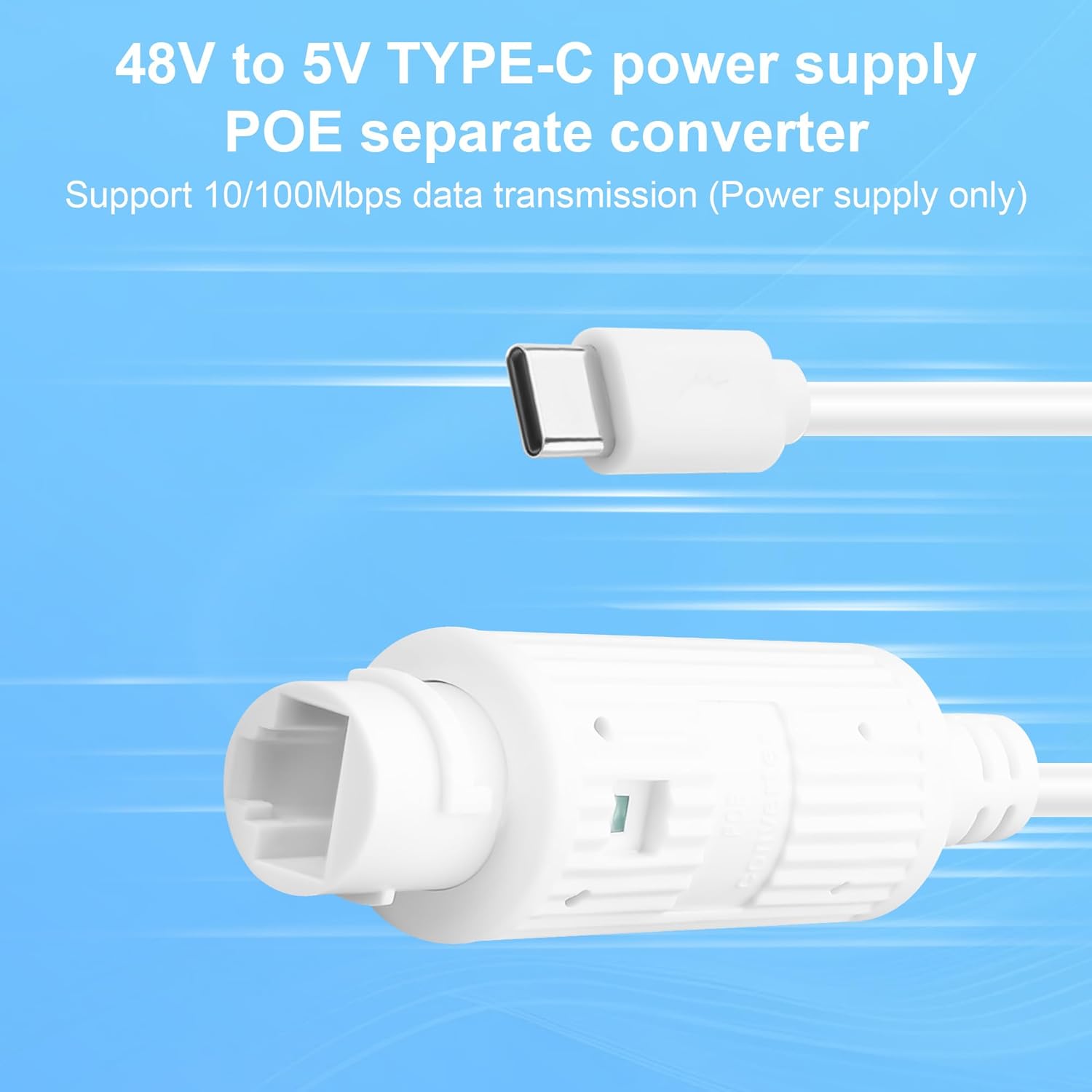 POE-USB-C 전원 변환기 RJ45 암-타입-C 수 - Outdoor Power Adapter Usb C 리뷰 및 가격
