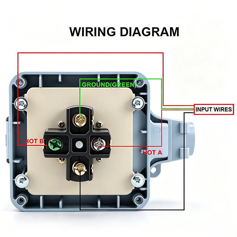 야외용 전원 콘센트 박스 방수 IP66 50A 125v - Outdoor Power Socket Cover 리뷰 및 가격