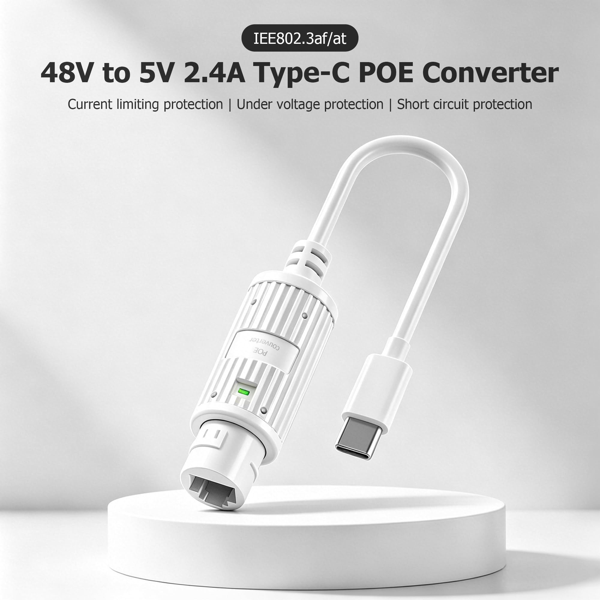 POE-USB-C 전원 변환기, 실외 방수 RJ45 암 - Outdoor Power Adapter Usb C 리뷰 및 가격