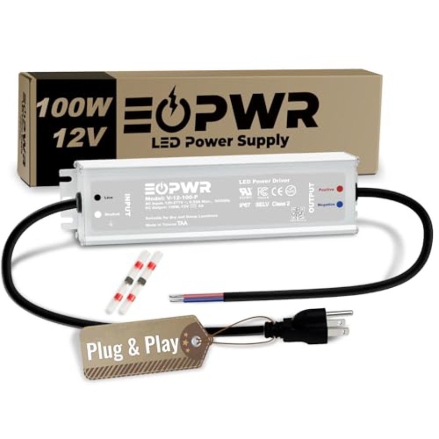 LED 드라이버 방수 IP67 전원 공급 장치 AC12 - Ac Outdoor Power 리뷰 및 가격