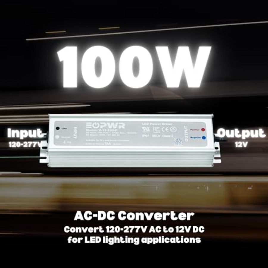 LED 드라이버 방수 IP67 전원 공급 장치 AC12 - Ac Outdoor Power 리뷰 및 가격