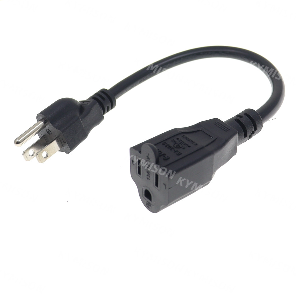 미국 3 프롱 수 플러그-암 소켓 연장 케이블 미국 N - Outdoor Power Extension Cord 리뷰 및 가격