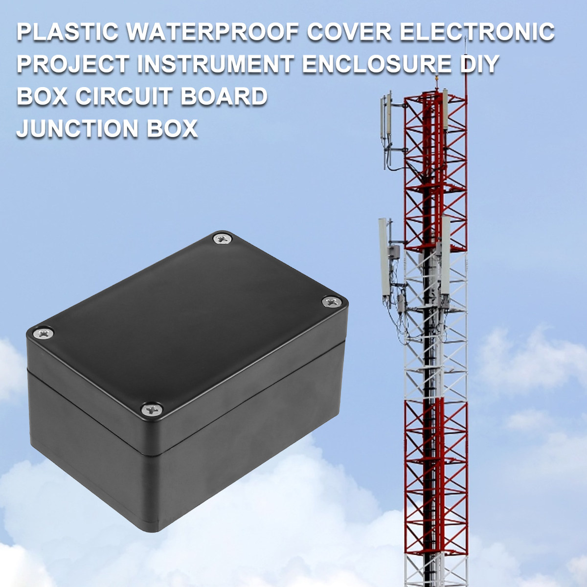 2개입 방수 접합 박스 플라스틱 프로젝트 케이스, 전자 - Outdoor Power Board Box 리뷰 및 가격