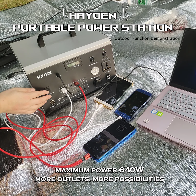 HAYOEN 태양 에너지 시스템 600W 에너지 저장  - Outdoor Power Tool Storage 리뷰 및 가격