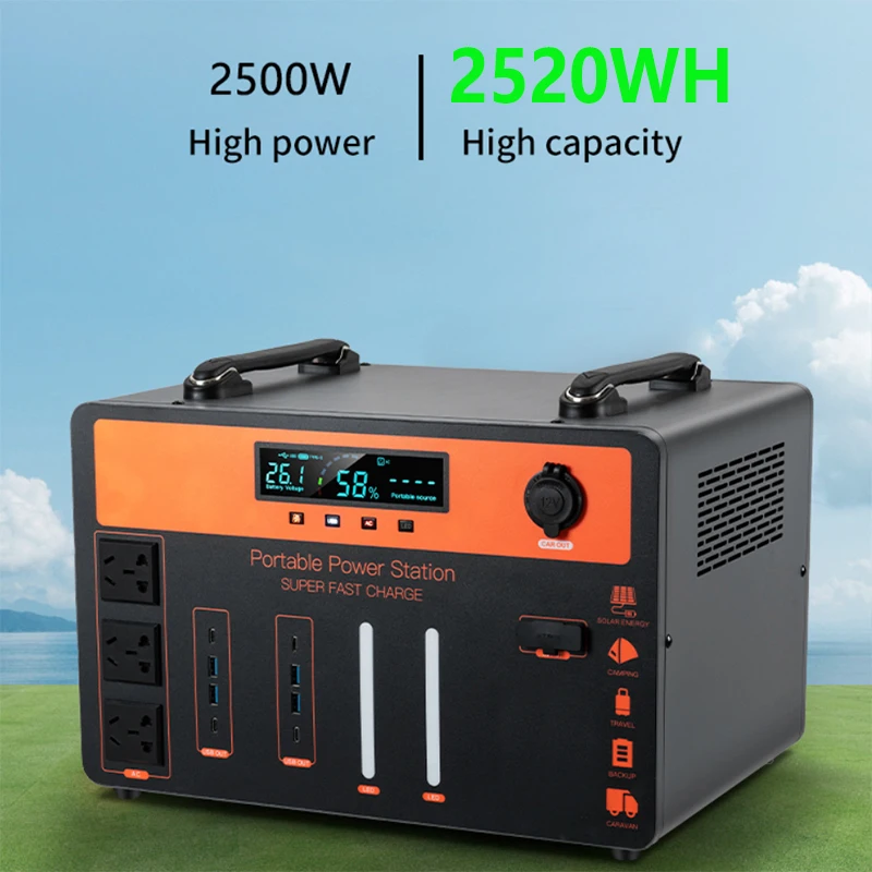 야외 캠핑 여행용 휴대용 파워팩 2500와트 고출력 휴 - Outdoor Power Tool Storage 리뷰 및 가격