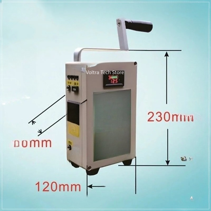 핸드 크랭크 발전기 휴대폰 충전 보조배터리 고출력 22 - Outdoor Powerbank 리뷰 및 가격